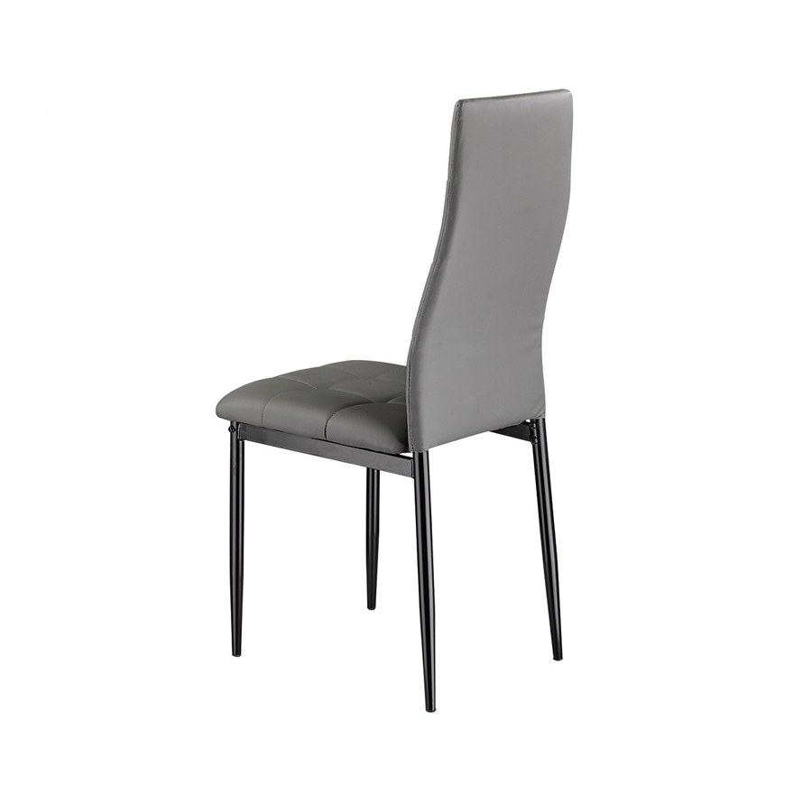 Bộ Bàn Ăn Hiện Đại Kính và Ghế Da PU cho 6 Người Bộ Bàn Ăn Hiện Đại Kính và Ghế Da PU cho 6 Người