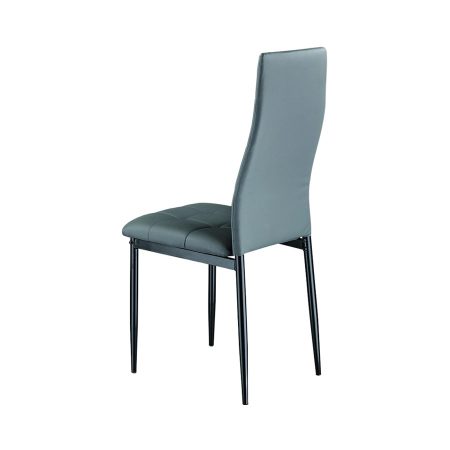 Bộ Bàn Ăn Hiện Đại Kính và Ghế Da PU cho 6 Người Bộ Bàn Ăn Hiện Đại Kính và Ghế Da PU cho 6 Người
