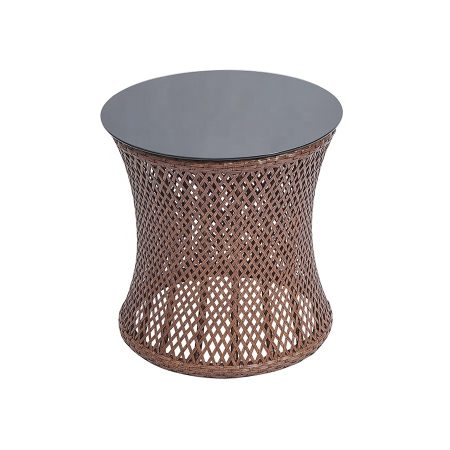 Bộ Bàn Ghế Ngoài Trời Mây Nhựa Hiện Đại Chống Nước