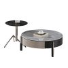 Bộ Bàn Trà Đá Marble Hiện Đại Có Ngăn Kéo
