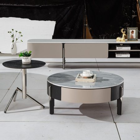 Bộ Bàn Trà Đá Marble Hiện Đại Có Ngăn Kéo Bộ Bàn Trà Đá Marble Hiện Đại Có Ngăn Kéo