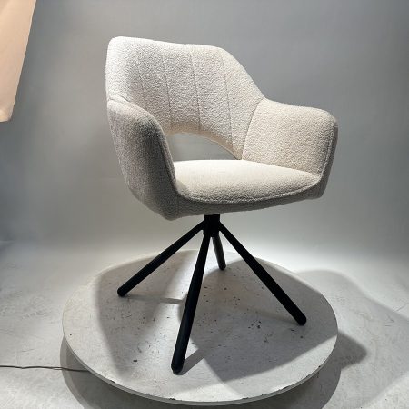 Bộ Ghế Ăn 6 Chỗ Bắc Âu Chất Liệu Kim Loại Và Vải Nhung Bộ Ghế Ăn 6 Chỗ Bắc Âu Chất Liệu Kim Loại Và Vải Nhung