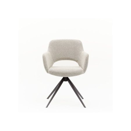 Bộ Ghế Ăn Bọc Vải Boucle Hiện Đại