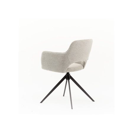 Bộ Ghế Ăn Bọc Vải Boucle Hiện Đại