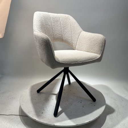 Bộ Ghế Ăn Bọc Vải Boucle Hiện Đại Bộ Ghế Ăn Bọc Vải Boucle Hiện Đại