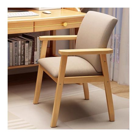 Bộ Ghế Ăn Gỗ Hiện Đại Bọc Da PU Chống Thấm