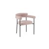 Bộ Ghế Ăn Vải Boucle 2 Chiếc Chân Kim Loại Hiện Đại Bộ Ghế Ăn Vải Boucle 2 Chiếc Chân Kim Loại Hiện Đại