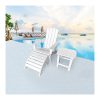 Bộ Ghế Ngoài Trời Hiện Đại Bằng Nhựa Gỗ, Ghế Adirondack Bộ Ghế Ngoài Trời Hiện Đại Bằng Nhựa Gỗ, Ghế Adirondack