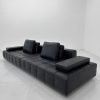 Bộ Sofa Da Đen Tối Giản Cho Phòng Khách Bộ Sofa Da Đen Tối Giản Cho Phòng Khách