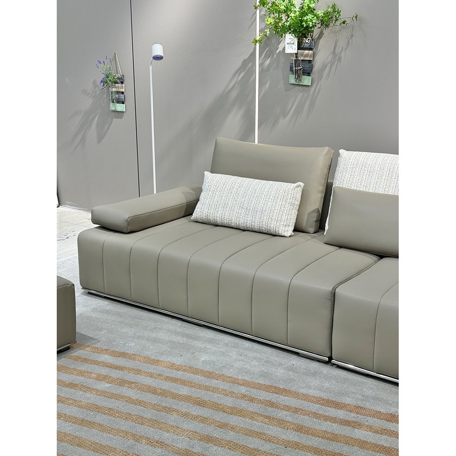 Bộ Sofa Da Điện Hiện Đại Hình L Chức Năng Bộ Sofa Da Điện Hiện Đại Hình L Chức Năng