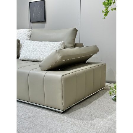 Bộ Sofa Da Điện Hiện Đại Hình L Chức Năng Bộ Sofa Da Điện Hiện Đại Hình L Chức Năng