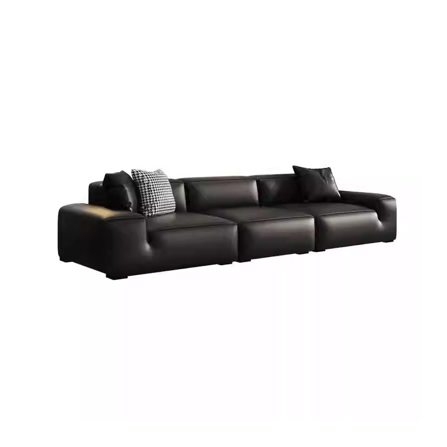 Bộ Sofa Da Thật Hiện Đại 2 & 3 Ghế Kết Hợp Giường Sang Trọng Bộ Sofa Da Thật Hiện Đại 2 & 3 Ghế Kết Hợp Giường Sang Trọng
