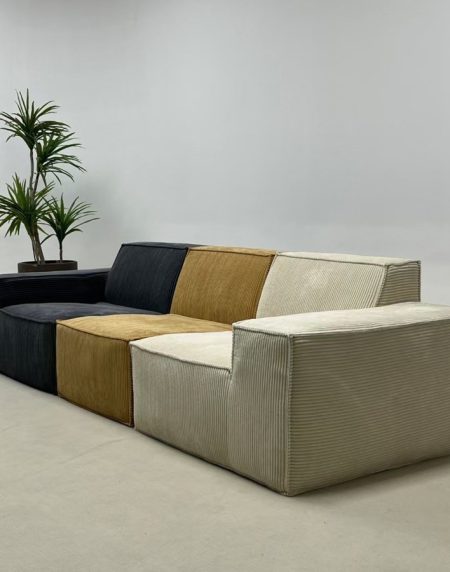 Bộ Sofa Giường Vải Hiện Đại Tối Giản