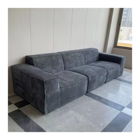 Bộ Sofa Vải Nhung Cổ Điển Đa Năng 3 Chỗ Ngồi