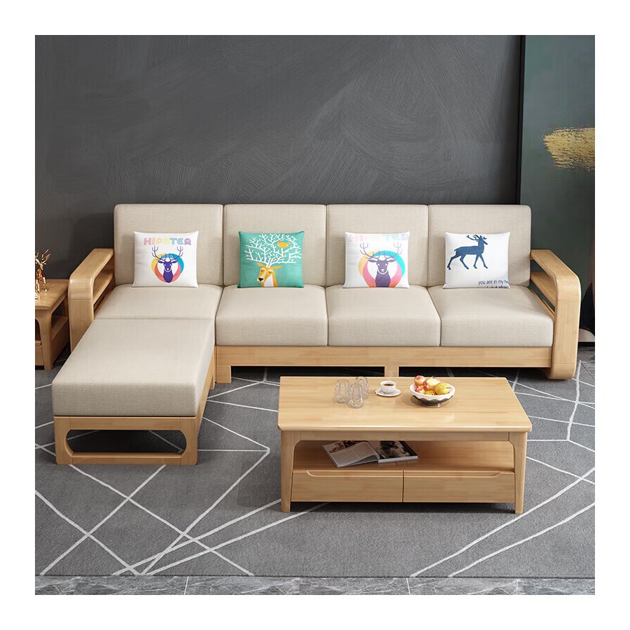 Bộ Sofa Văng Vải PU Hiện Đại Cho Phòng Khách Nhỏ Bộ Sofa Văng Vải PU Hiện Đại Cho Phòng Khách Nhỏ