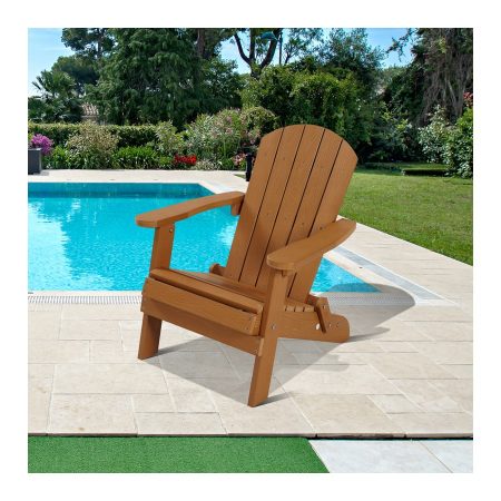 Ghế Adirondack Gấp Nhựa Đẹp Hiện Đại Ngoài Trời
