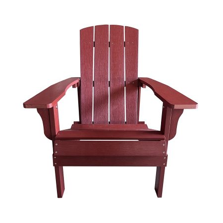Ghế Adirondack Nhựa Gỗ Đỏ Hiện Đại Ngoài Trời