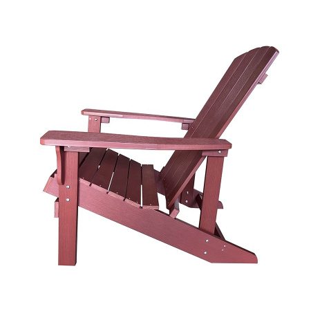 Ghế Adirondack Nhựa Gỗ Đỏ Hiện Đại Ngoài Trời Ghế Adirondack Nhựa Gỗ Đỏ Hiện Đại Ngoài Trời