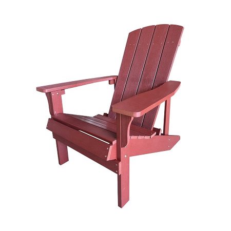 Ghế Adirondack Nhựa Gỗ Đỏ Hiện Đại Ngoài Trời Ghế Adirondack Nhựa Gỗ Đỏ Hiện Đại Ngoài Trời
