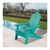 Ghế Adirondack Nhựa Gỗ Hiện Đại Có Để Chân Ghế Adirondack Nhựa Gỗ Hiện Đại Có Để Chân