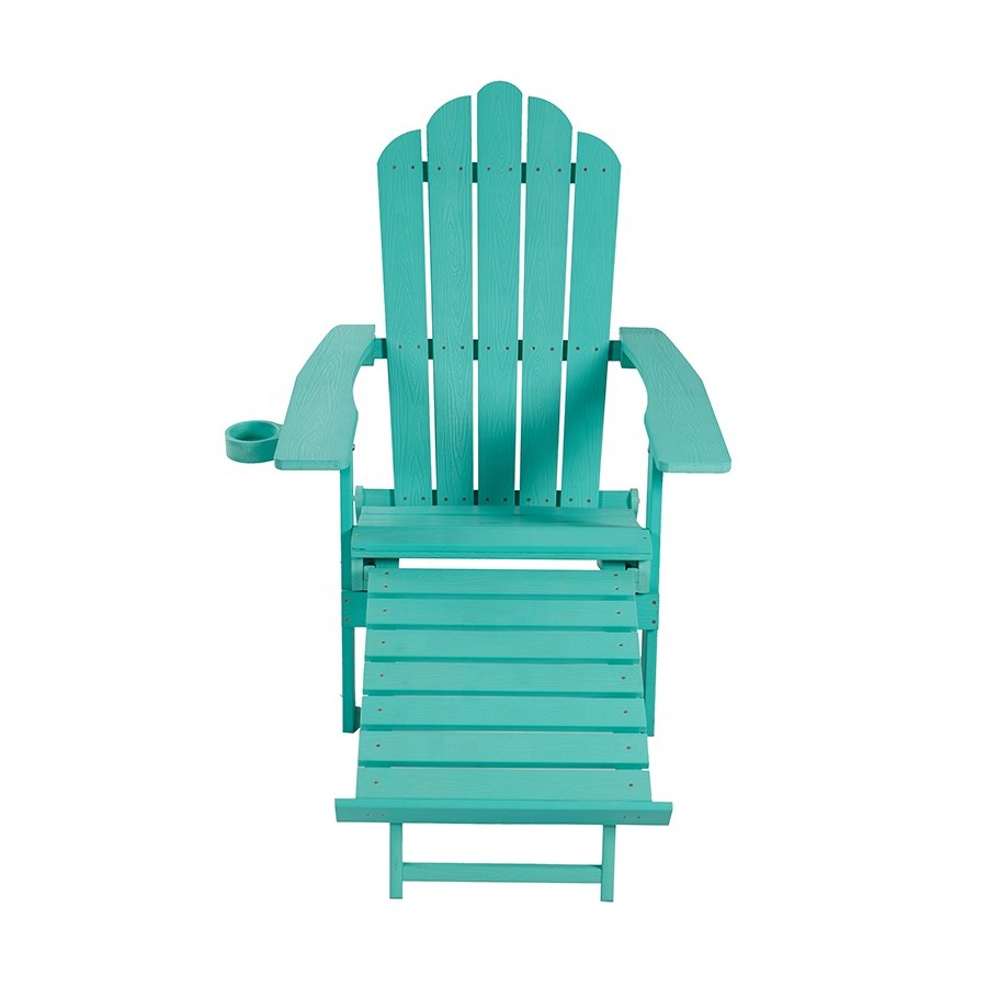 Ghế Adirondack Nhựa Gỗ Hiện Đại Có Để Chân Ghế Adirondack Nhựa Gỗ Hiện Đại Có Để Chân