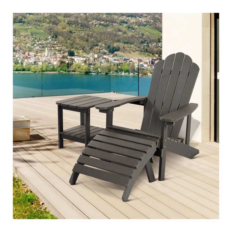 Trang chủ Ghế Adirondack Nhựa Gỗ Ngoài Trời Đa Năng Có Đệm