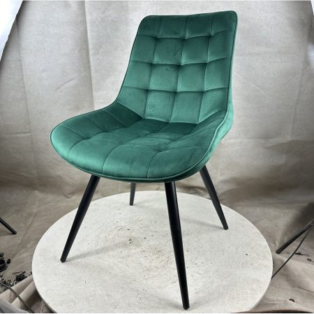 Ghế Ăn Bọc Nhung Hiện Đại Xoay 360 Độ