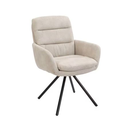 Ghế Ăn Cao Cấp Hiện Đại Bọc Vải Microfiber Xoay 360 Độ