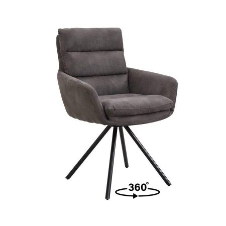 Ghế Ăn Cao Cấp Hiện Đại Bọc Vải Microfiber Xoay 360 Độ Ghế Ăn Cao Cấp Hiện Đại Bọc Vải Microfiber Xoay 360 Độ