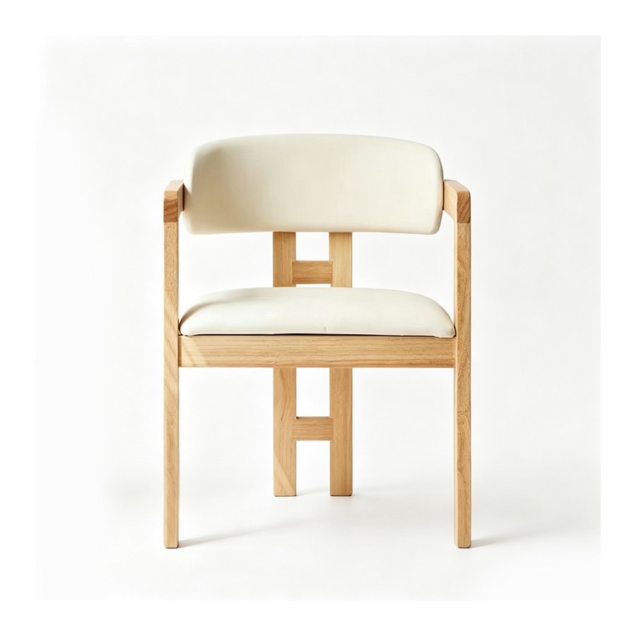 Ghế Ăn Da Cao Cấp Gỗ Tự Nhiên Thiết Kế Wabi Sabi Ghế Ăn Da Cao Cấp Gỗ Tự Nhiên Thiết Kế Wabi Sabi