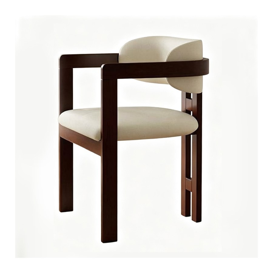 Ghế Ăn Da Cao Cấp Gỗ Tự Nhiên Thiết Kế Wabi Sabi Ghế Ăn Da Cao Cấp Gỗ Tự Nhiên Thiết Kế Wabi Sabi