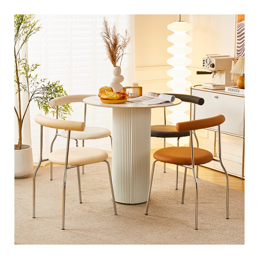 Ghế Ăn Da Mềm Hiện Đại Chống Thấm Nước Ghế Ăn Da Mềm Hiện Đại Chống Thấm Nước