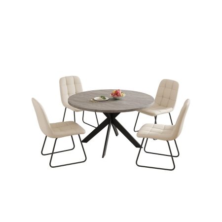 Ghế Ăn Da PU Hiện Đại Chân Kim Loại Bền Ghế Ăn Da PU Hiện Đại Chân Kim Loại Bền
