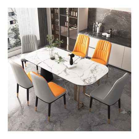 Ghế Ăn Da PU Hiện Đại Không Tay Vị Trí Bếp