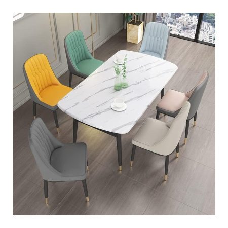 Ghế Ăn Da PU Hiện Đại Không Tay Vị Trí Bếp