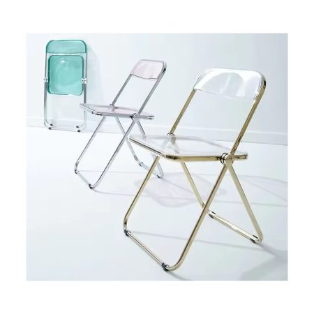 Ghế Ăn Gập Nhựa Acrylic Trong Suốt Thời Trang Ghế Ăn Gập Nhựa Acrylic Trong Suốt Thời Trang