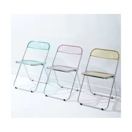 Ghế Ăn Gập Nhựa Acrylic Trong Suốt Thời Trang Ghế Ăn Gập Nhựa Acrylic Trong Suốt Thời Trang