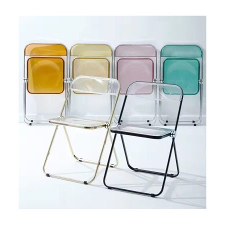 Ghế Ăn Gập Nhựa Acrylic Trong Suốt Thời Trang Ghế Ăn Gập Nhựa Acrylic Trong Suốt Thời Trang