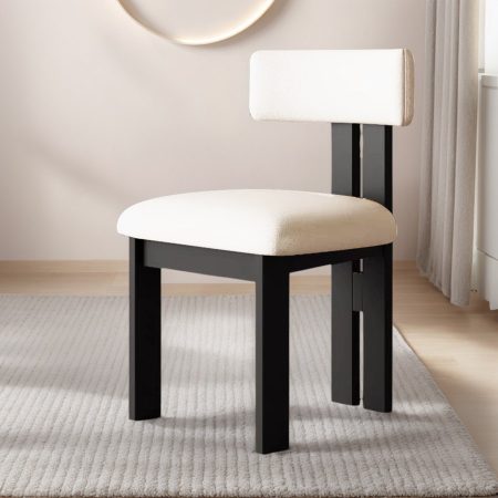 Ghế Ăn Gỗ Bọc Vải Nỉ Sang Trọng Cho Nhà Hàng