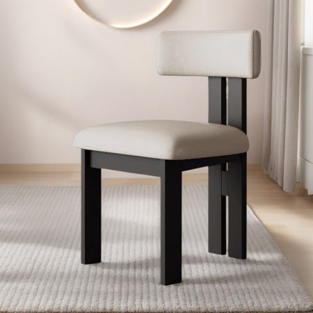 Ghế Ăn Gỗ Bọc Vải Nỉ Sang Trọng Cho Nhà Hàng