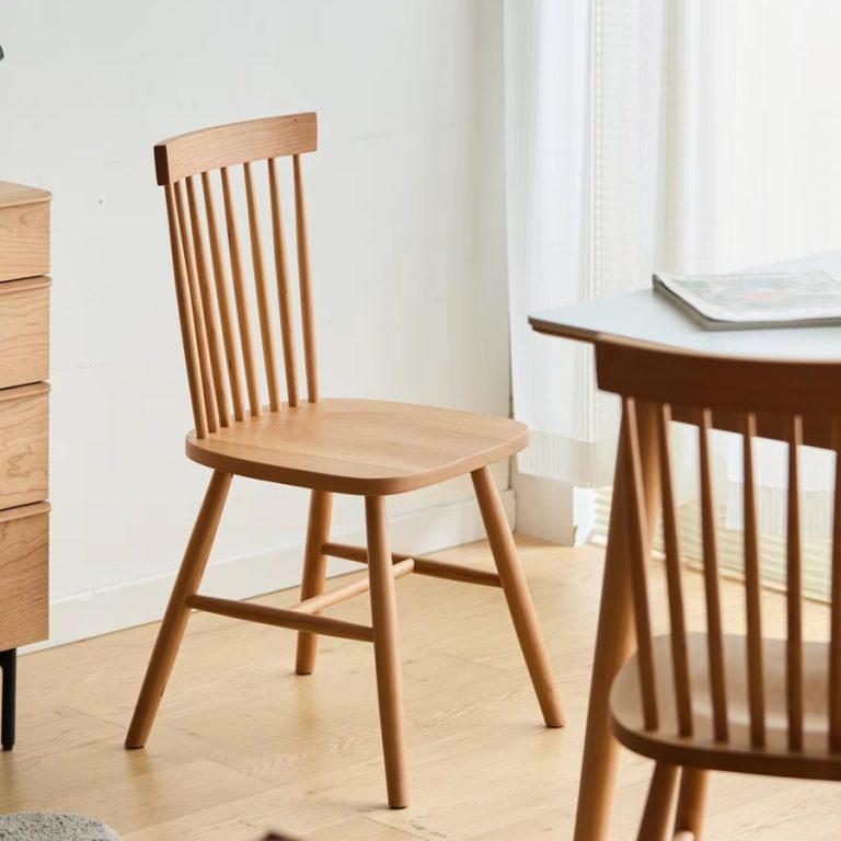 Trang chủ Ghế Ăn Gỗ Tự Nhiên Bắc Âu Đơn Giản