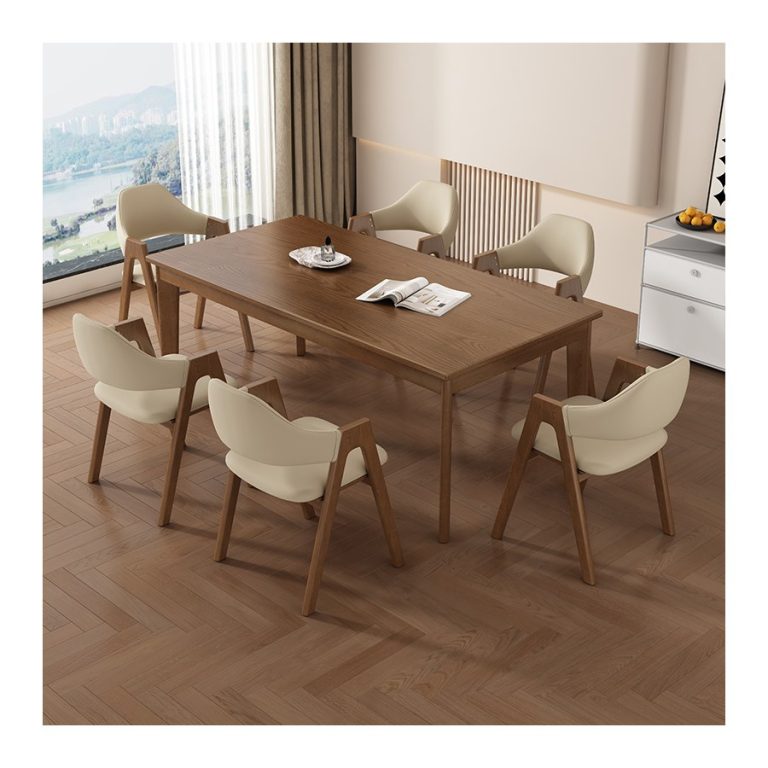 Trang chủ Ghế Ăn Gỗ Tự Nhiên Bắc Âu Thiết Kế Ergonomic Sang Trọng