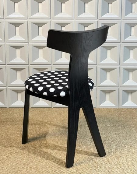 Ghế Ăn Gỗ Tự Nhiên Bọc Vải Nhung Retro Ghế Ăn Gỗ Tự Nhiên Bọc Vải Nhung Retro