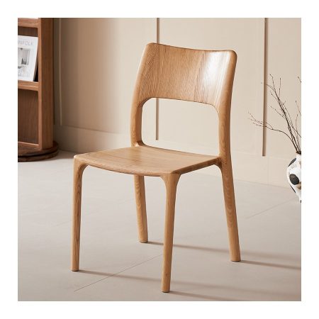 Ghế Ăn Gỗ Tự Nhiên Đen Hiện Đại Tối Giản