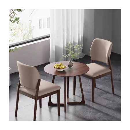 Ghế Ăn Gỗ Tự Nhiên Hiện Đại Có Lưng