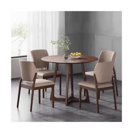 Ghế Ăn Gỗ Tự Nhiên Hiện Đại Có Lưng