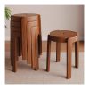 Ghế Ăn Gỗ Tự Nhiên Hiện Đại, Có Thể Xếp Chồng