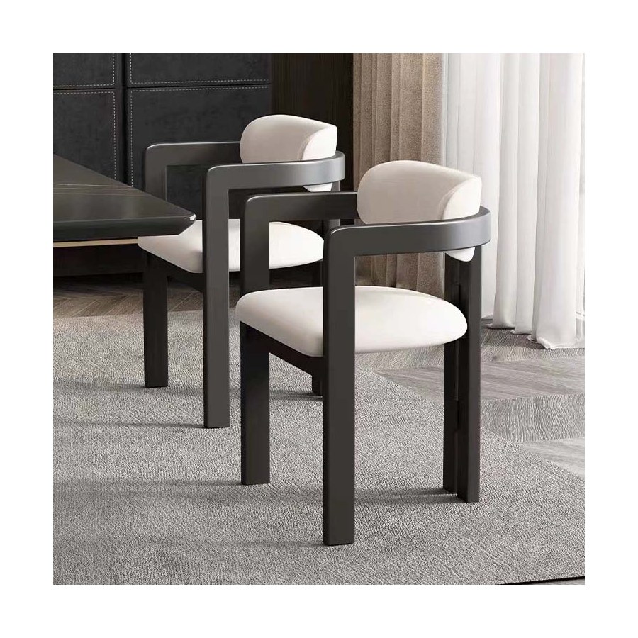 Ghế Ăn Gỗ Tự Nhiên Thiết Kế Tối Giản Vải Nhung Ghế Ăn Gỗ Tự Nhiên Thiết Kế Tối Giản Vải Nhung