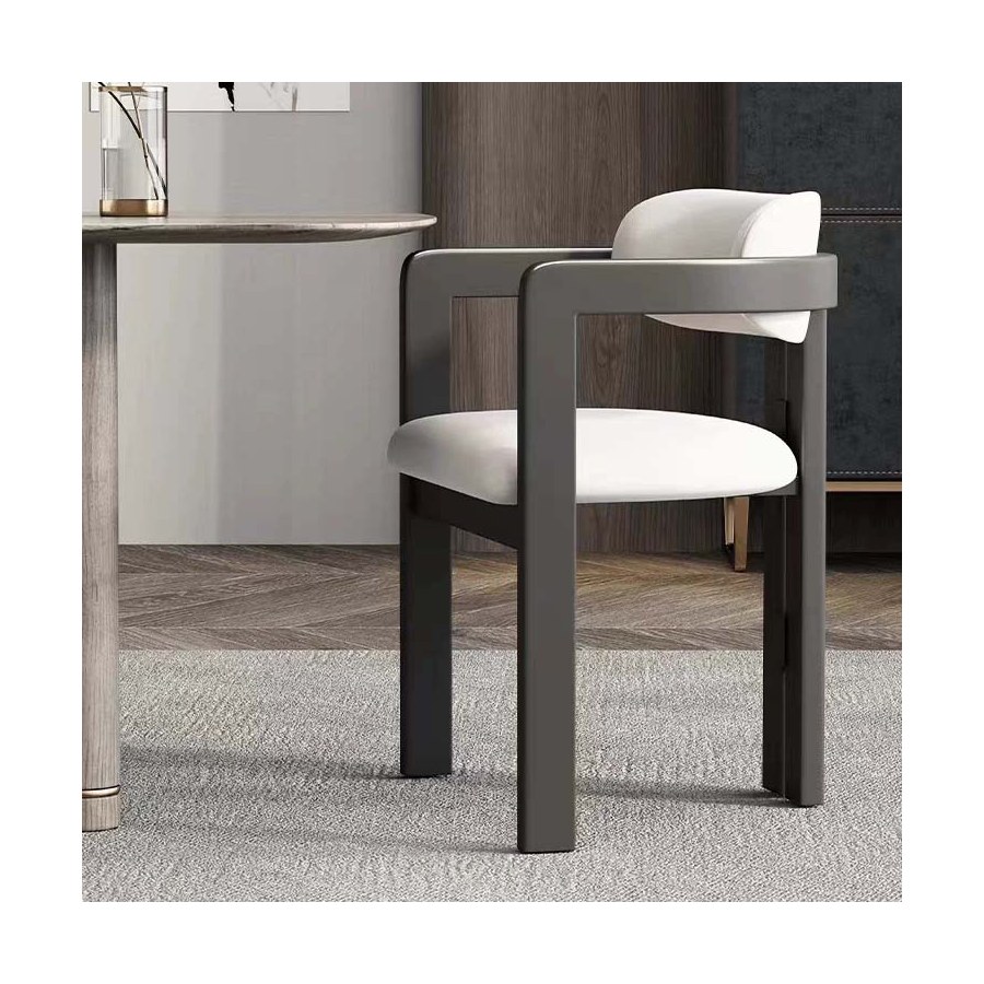 Ghế Ăn Gỗ Tự Nhiên Thiết Kế Tối Giản Vải Nhung Ghế Ăn Gỗ Tự Nhiên Thiết Kế Tối Giản Vải Nhung
