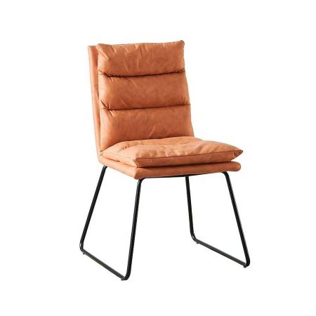 Ghế Ăn Hiện Đại Da PU Xám Đậm Thiết Kế Đệm Bọc Removable